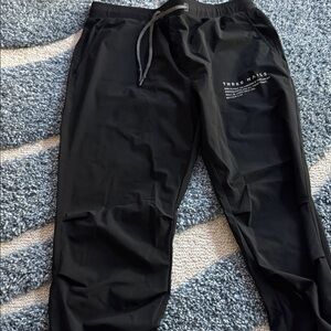 NWOT.. Three Nails Men's Black Athletic Joggers